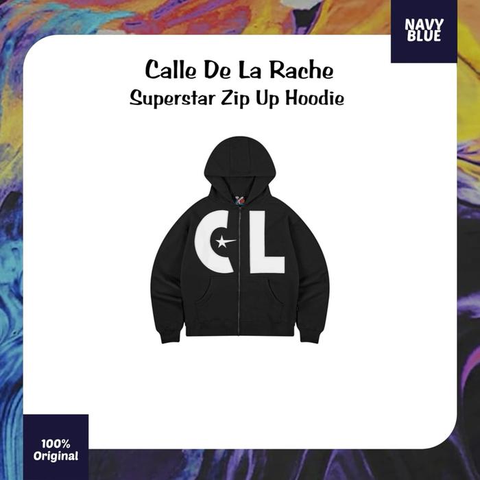 [100% ORIGINAL] Calle De Larache Hoodie Zip Hoodie Jaket Superstar