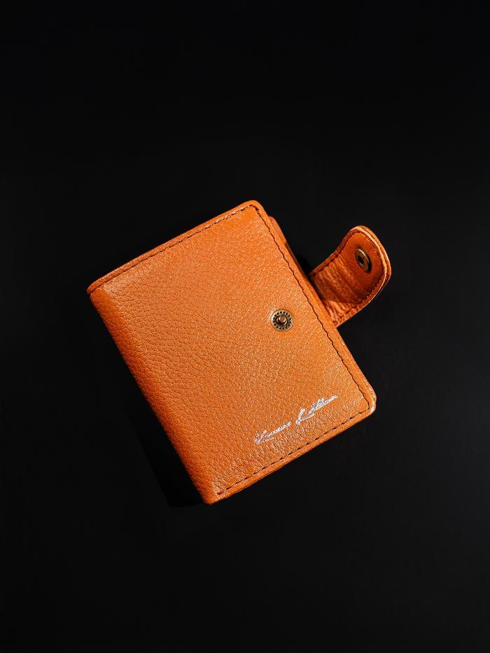 OBRAL Kenes Leather Dompet Kartu Unisex Kulit Asli Pele - Free Gravir Nama