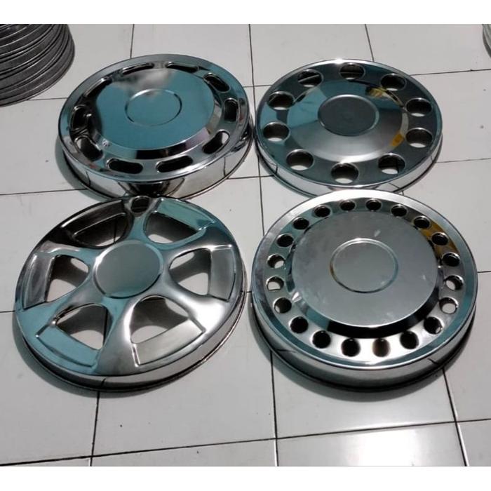 WILDOP TRUK CANTER RING 16 CHROME ALLOY 4PCS