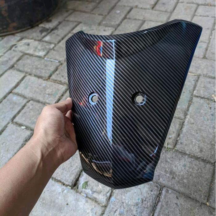 panel dada dasi depan Supra x 125 batman carbon wtp celup motif kevlar Motorcycle