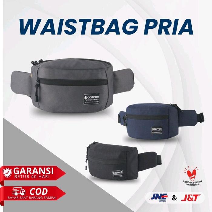 Waistbag Pria Casual MR 198,263,330 Series