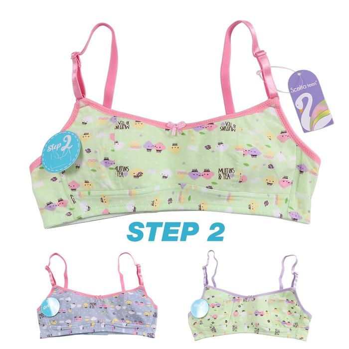 Scelta - Step 2 Bra Remaja Miniset Bh Teenager Scelta Teen Bh Sc 3006