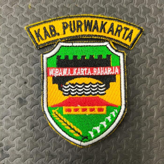 Logo Bordir Kabupaten Purwakarta / Logo Kabupaten Purwakarta / Bordir Logo Kabupaten Purwakarta / Bo