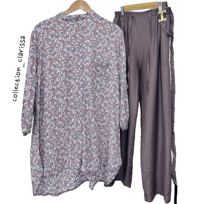 ONE SET TUNIK | SET TUNIK CELANA | SET TUNIK | ONE SET WANITA