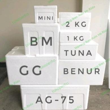 (Cooger) Box Stereofoam Besar Tebal 5Kg Gabus Styrofoam Busa Sterofoam Kotak Es