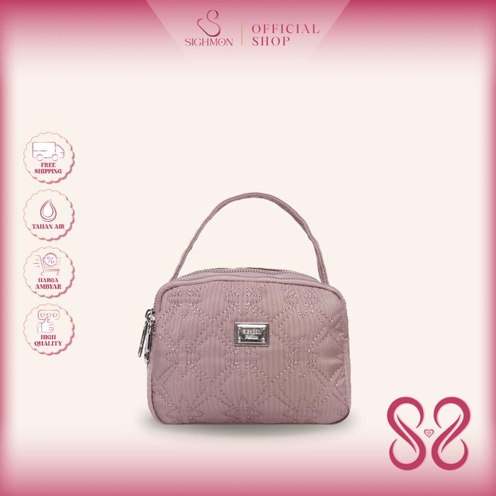 SIGHMON - Keanu Bag - Tas Selempang Wanita Import SlingBag Waterproof