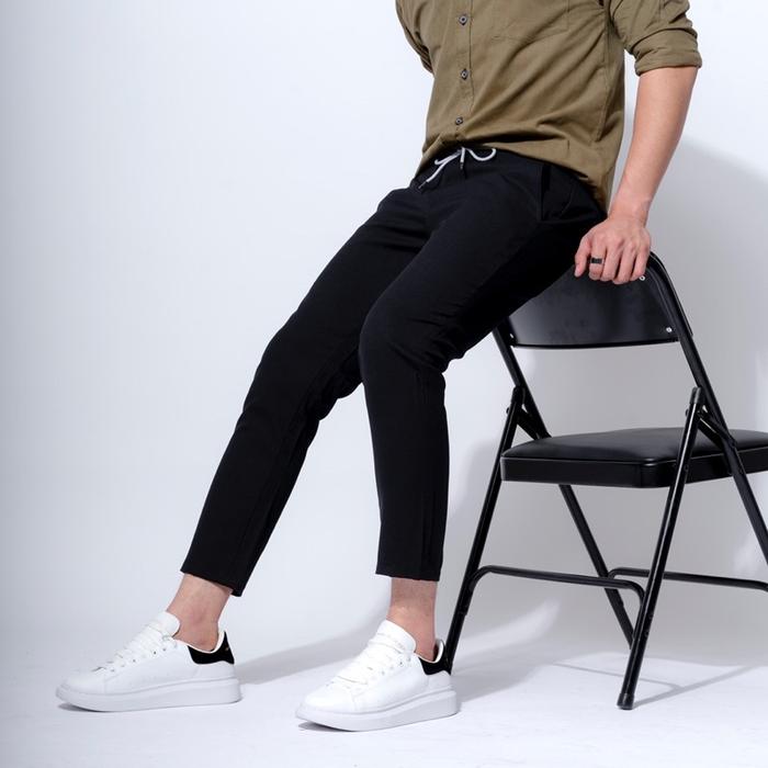Celana Pria Ankle Pants Drawstring