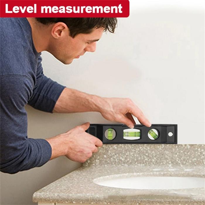 Cahaya Mall - Waterpass Mini Magnet | Spirit Level 6 Inch | Alat Ukur Bangunan