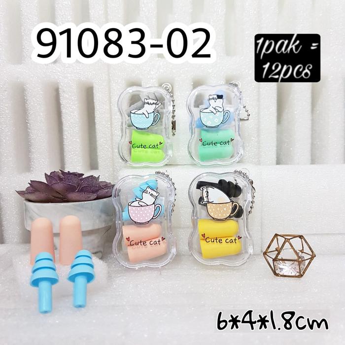 Penutup Telinga- Ear Plug Pelindung Penyumbat Kuping - Peredam Suara - Safety EarPlug 1 Set