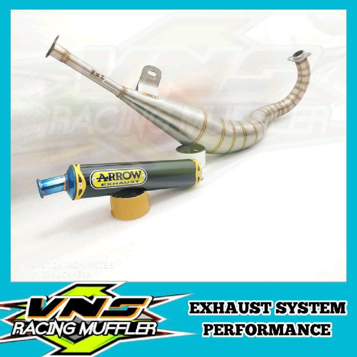 knalpot Racing yamaha RXZ model tipe one