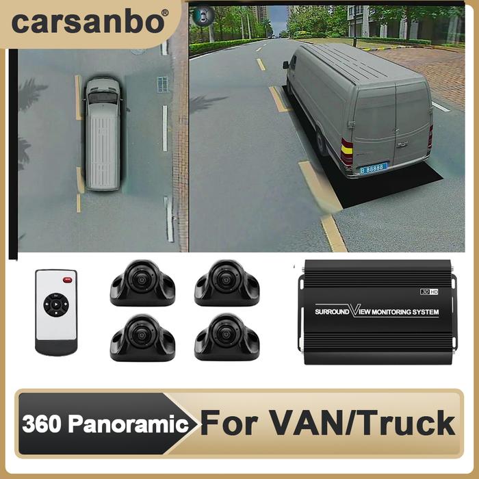 Carsanbo Car 360° Bird's Eye View Camera System (3D+1080P) 360