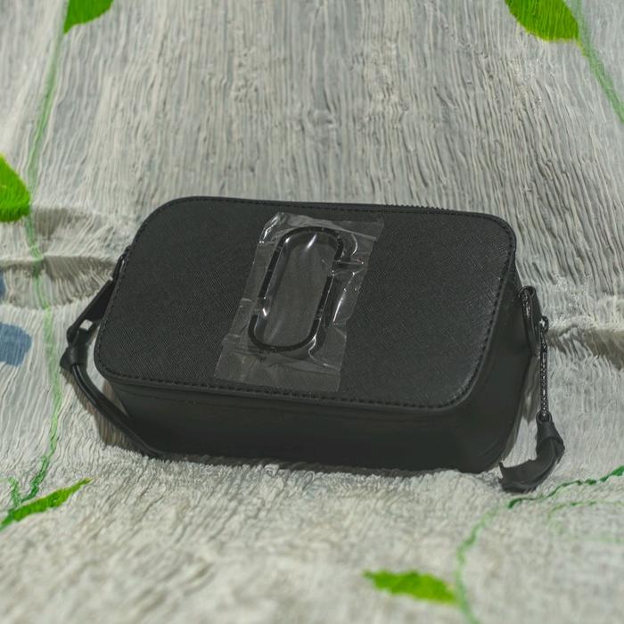 Tas sling Snapshot MJ warna Hitam all black