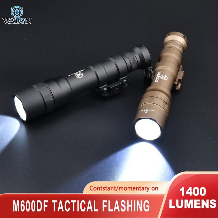 Airsoft Surefir M600 M600DF 1400lumens Tactical Weapon Flashlight LED