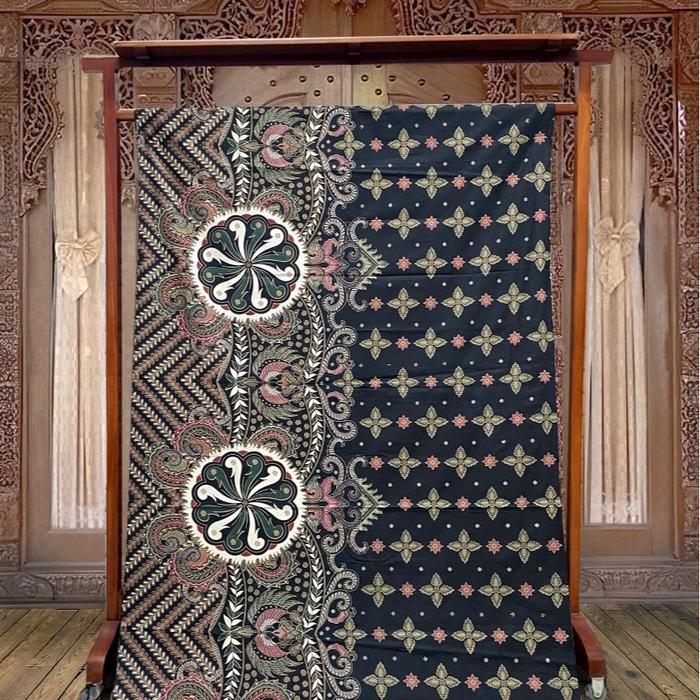 KAIN BATIK SOLO KATUN PRIMA PREMIUM PJG 2.40M LBR 1.10M BSK 3 CAKRA SENA