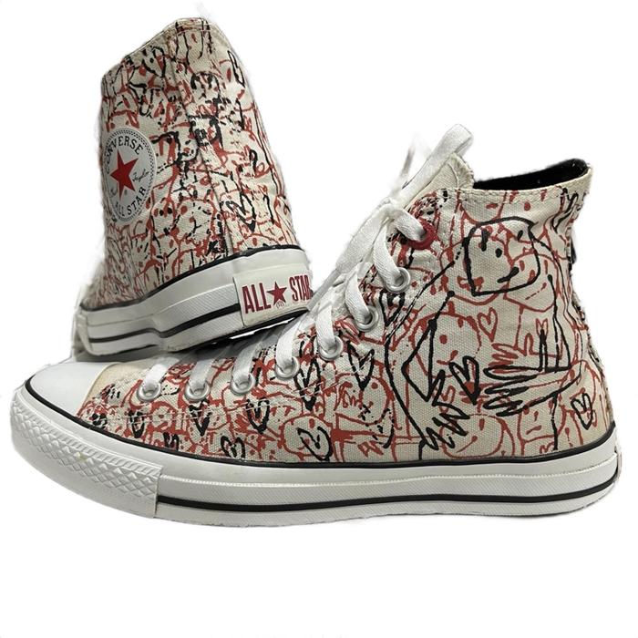 CONVERSE CT HI 1HUND(RED) VINTAGE (2008) Size EUR 42/27CM
