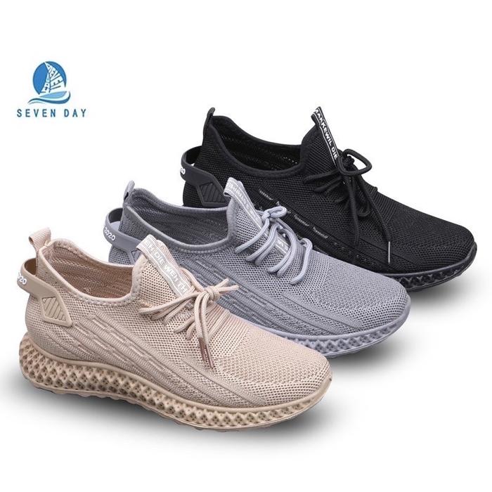 BSALE! "QX-01" SEPATU SNEAKERS RAJUT WANITA //ASNK BEST SELLER