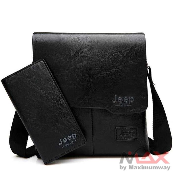 Tas Selempang Pria plus Dompet exclusive Rhodey Jeep Buluo Original