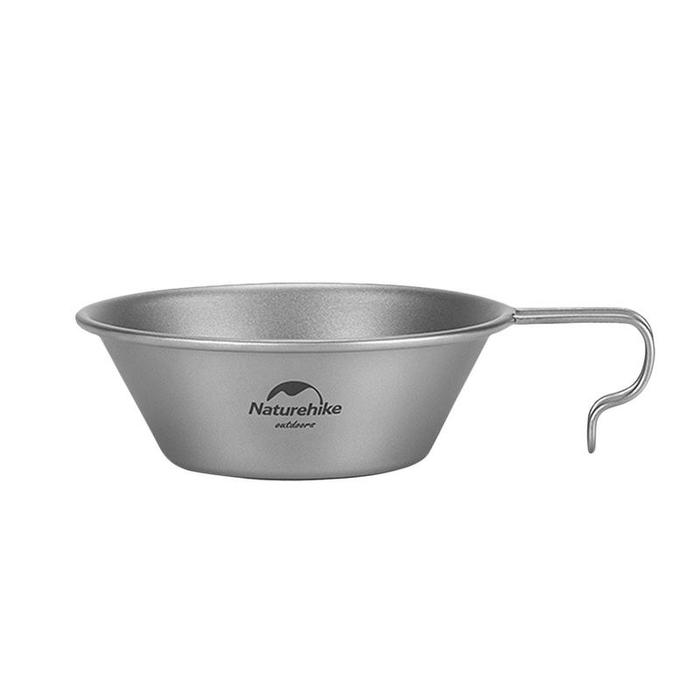 Titanium Pot Set Camping Cooking Pan With Folding-Handle