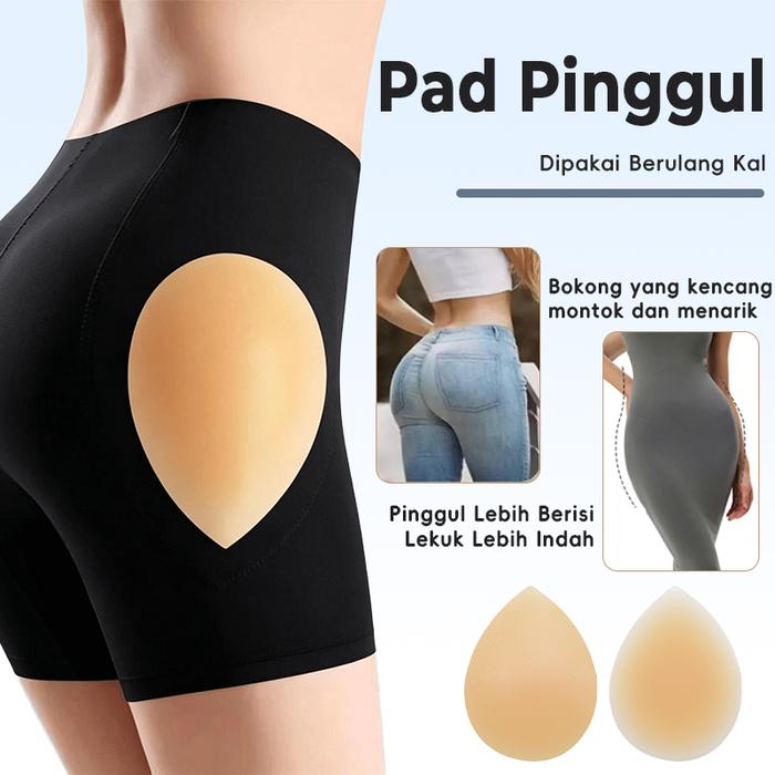 Busa Pantat Wanita | Bantalan Bokong Silikon | Hip Pad Pembentuk Tubuh