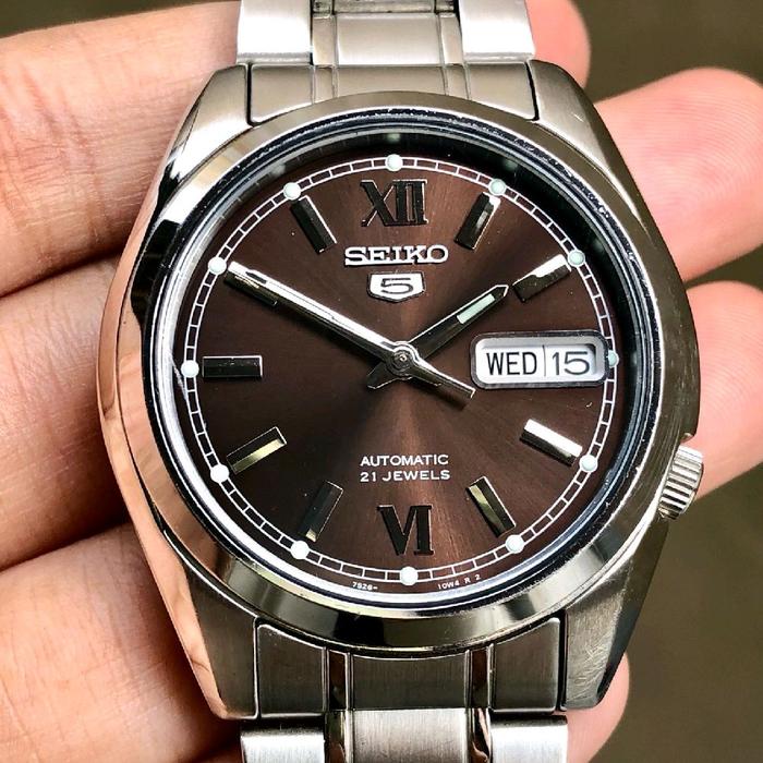 Seiko 5 Automatic 7S26-01V0 Brown Dial