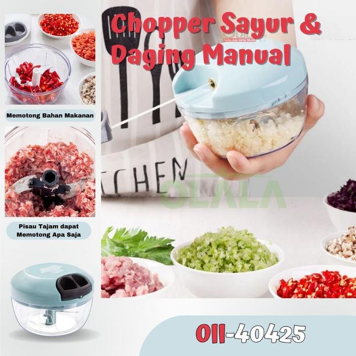 Chopper manual / blender manual HY-40421