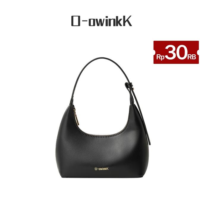 O-owinkK Tas Wanita Tas Tangan Tas Sendi Bulan Baru Arsitektur Retro Ins Versatile