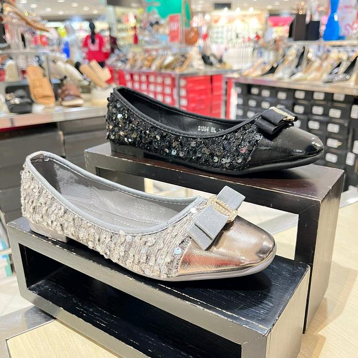 STEVE N CO sepatu wanita flat shoes comfort ringan blink blink