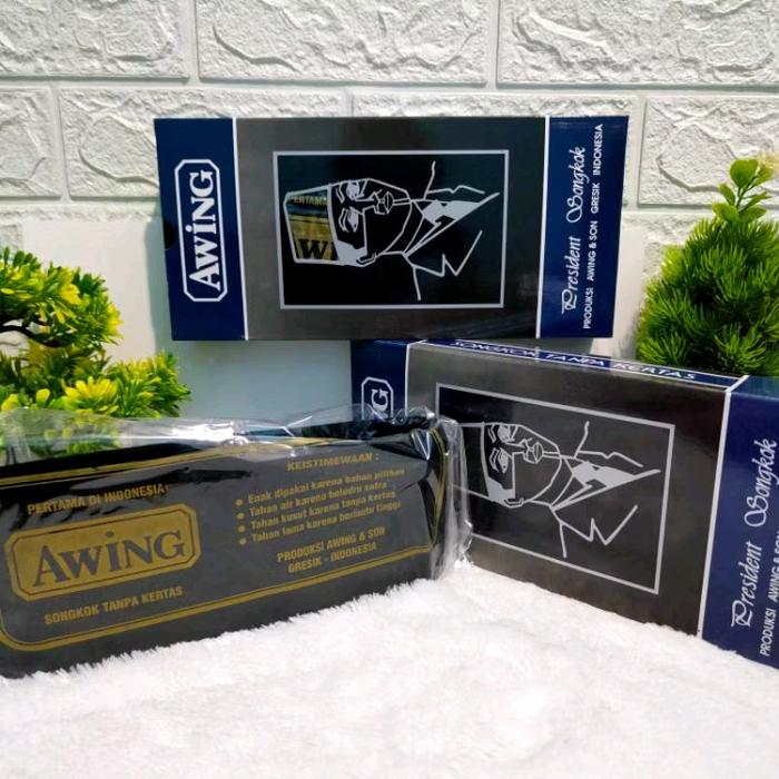 100% Original Awing Gresik, Peci Hitam Awing Ac, Original free parfum