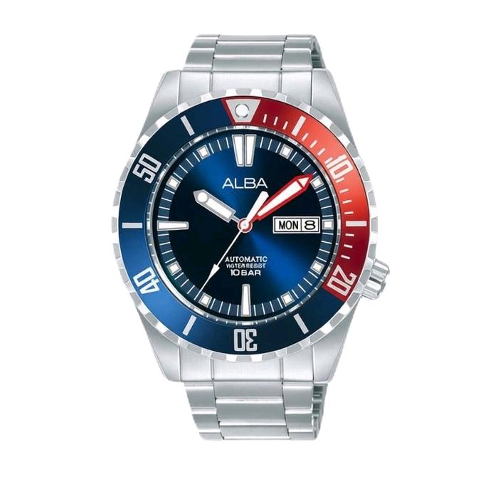 Jam Alba Automatic  AL4695X1 Pria Blue