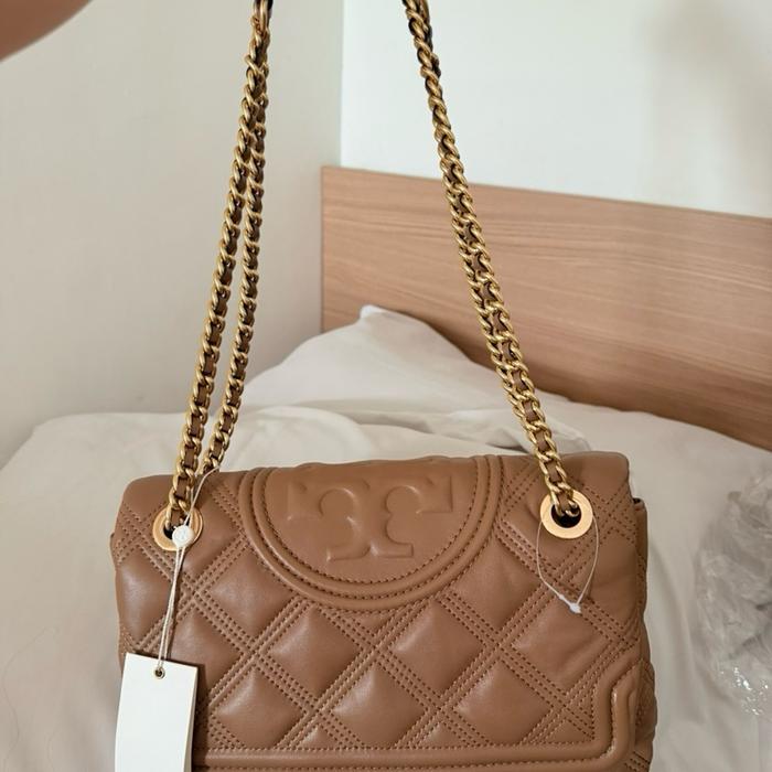 Tory burch tb soft fleming tiramissu tas bag