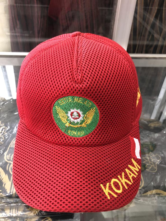 Amanat Perkasa-Topi Jala Kokam Warna Merah