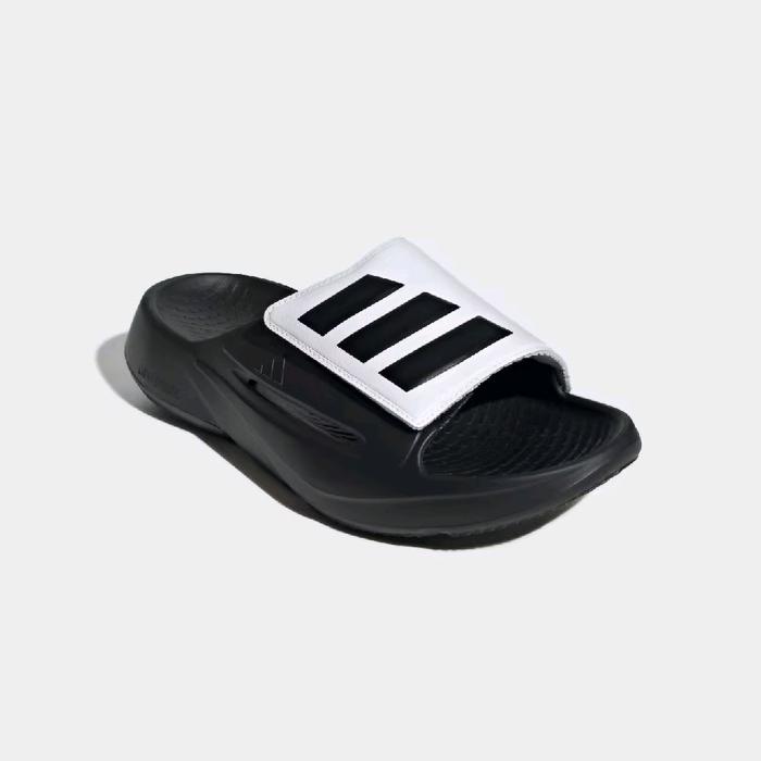Adidas lightblaze cloud black slides sandal unisex original sendal selop pria wanita