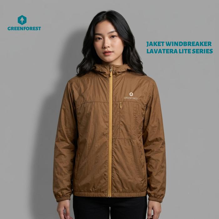 Greenforest Lavatera Lite Jaket Lipat Running Olahraga Outdoor Pria dan Wanita