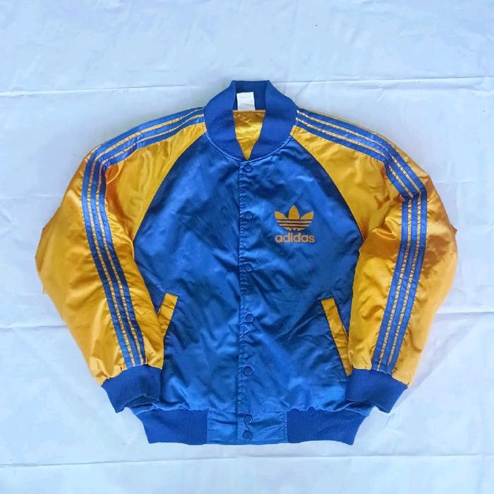 vintage Adidas threefoil descente varsity jacket