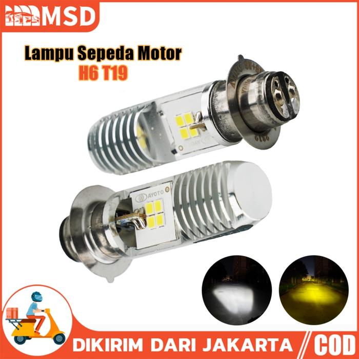 LED Lampu Depan Motor Lampu Led Motor Super Terang Depan Lampu H6 Led Motor Bohlam Lampu Depan Seped