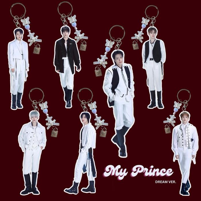keychain gantungan kunci nct dream <my prince> edition