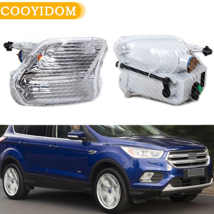 Lampu kabut depan mobil, lampu sinyal belok untuk Ford Escape Kuga