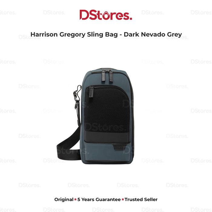 TUM I Tas Selempang Harrison Gregory Sling Bag - Dark Nevado Grey