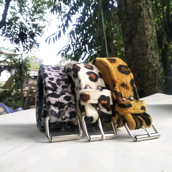 ikat pinggang leopard/sabuk leopard/belt leopard/gesper leopard/beubeur leopard