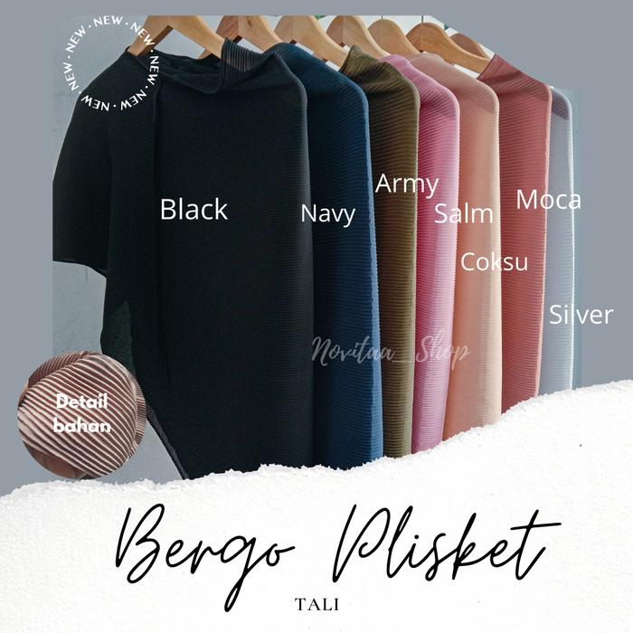 Bergo Plisket Ceruty Tali