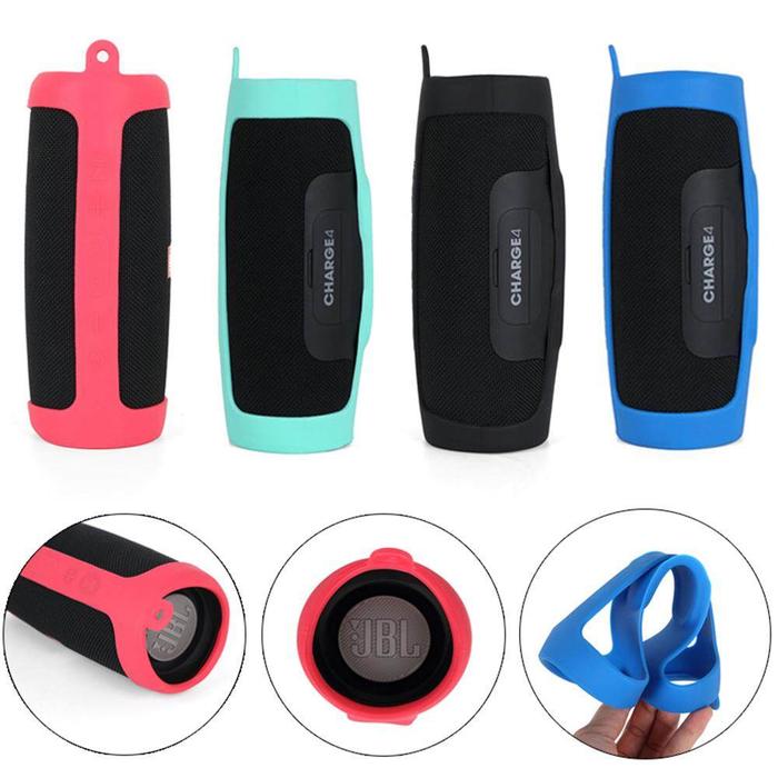 Casing Pelindung Silikon untuk JBL Charge 4 Speaker Bluetooth