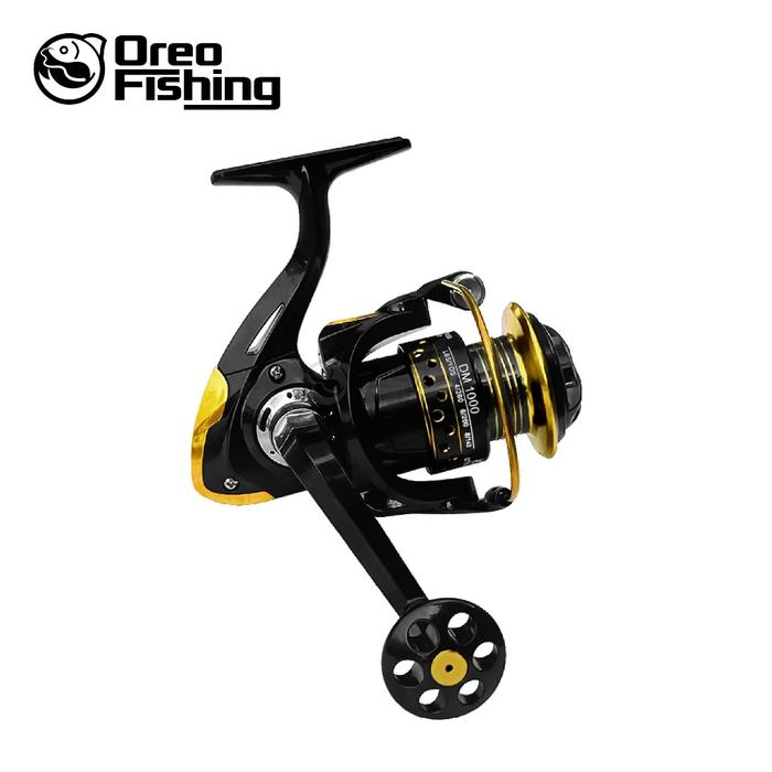 Reel Pancing Gulungan Senar DM1000 Katrol Kerekan Pancing Fishing Reel Spool Metal Aluminium