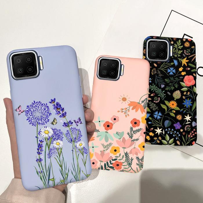 Flower Case For OPPO A73 CPH2099 Phone Cover For OPPOA73 A 73 A 93