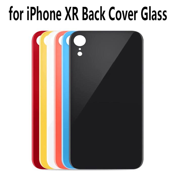 Big Hole Back Glass Replacement for iPhone XR Back Cover Glass with