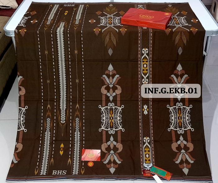 SARUNG BHS INFINITY GOLD MOTIF EKB - SARUNG BHS INFINITY GOLD