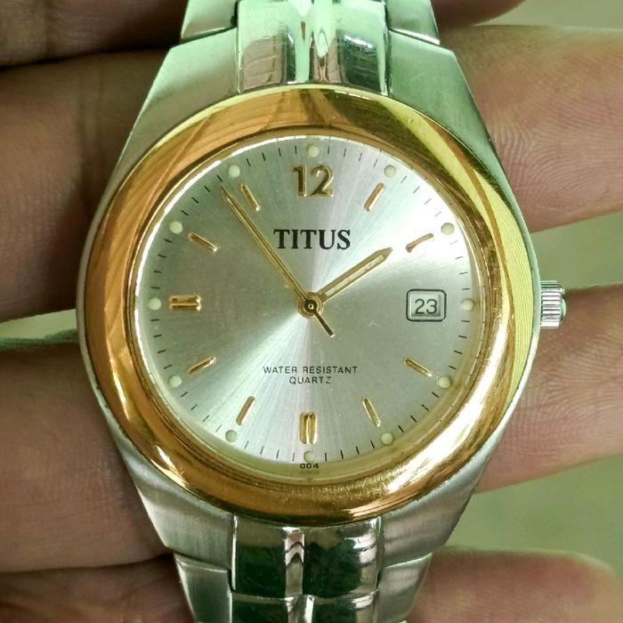 Jam Tangan Titus Quartz Original