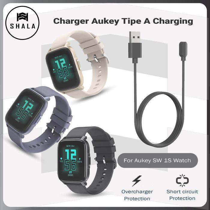 Kabel Charger Aukey SW 1s Smartwatch Tipe A Charging