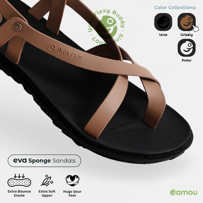 Sandal Tali Pria Keanu Anti Slip Keanu CAMOU