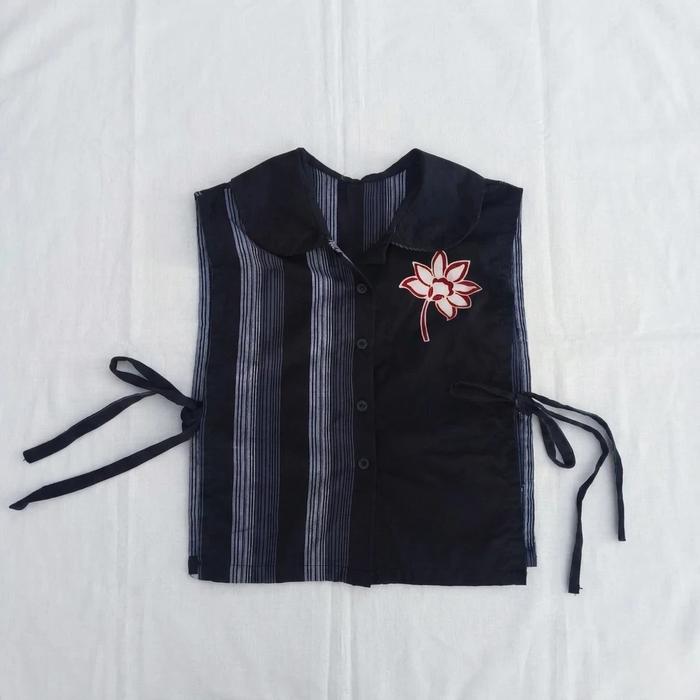 Vest Batik / Outer Batik / Bahan Katun + Kain Lurik