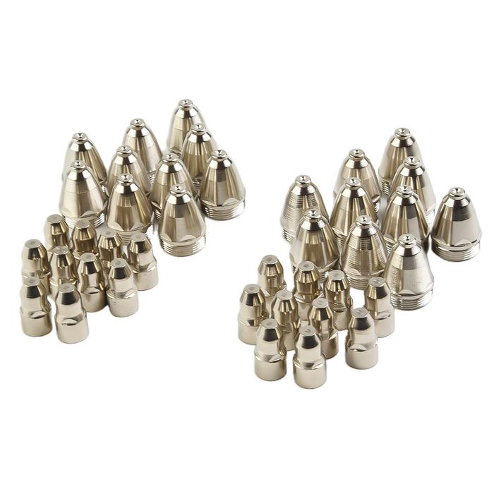 Hot New High Quality Tools Nozzle Electrode Tip P80 Plasma 4 Sizes 40A 60A 80A Accessories CNC Consu